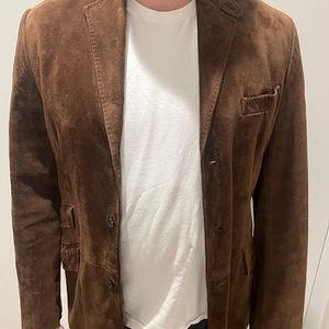 Ralph Lauren suade blazer